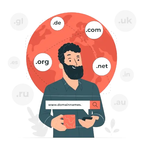 Secure domain registration services online